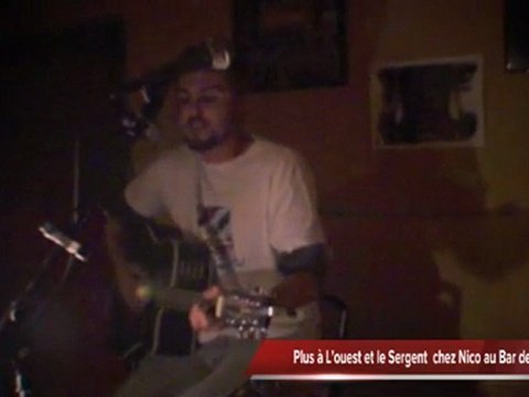 Soirée de Cloture au Bar de la poste à petreto en Corse avec Plus à l'Ouest et le Sergent