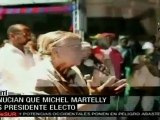 Michel Martelly presidente de Haití