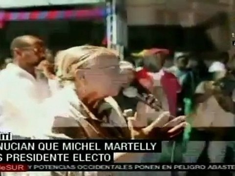 Michel Martelly presidente de Haití