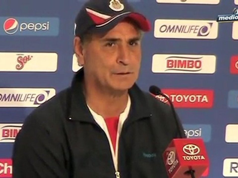 Medio Tiempo.com - Chivas previo al Clásico. José Luis Real. Conferencia de prensa. 4 Abril 2010..mov