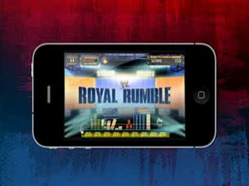 WWE Superstar Slingshot iPhone demo