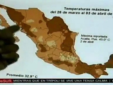 Incendios forestales en México