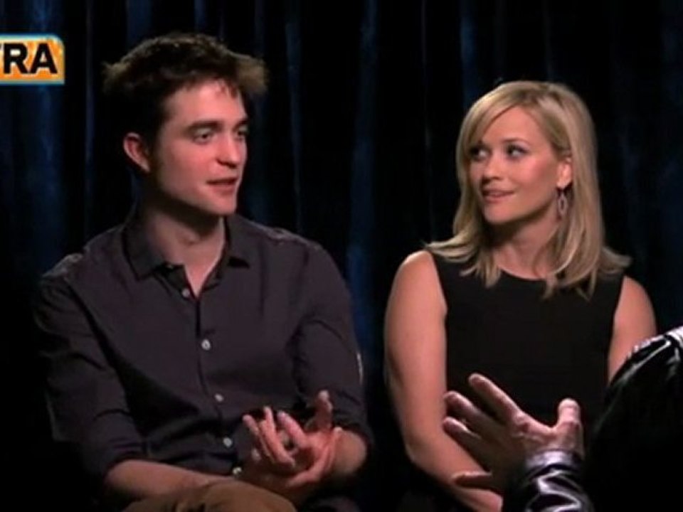 rob pattinson reese witherspoon extra tv 4.4.11 water for elephants