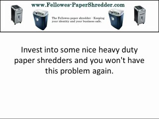 Heavy Duty Paper Shredders