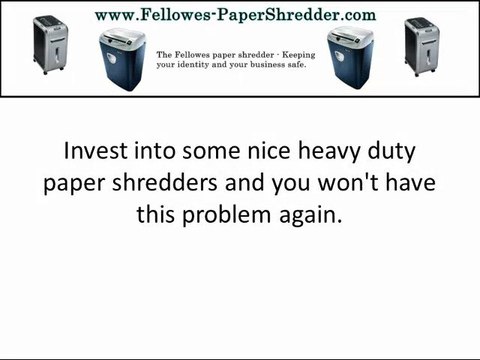 Heavy Duty Paper Shredders