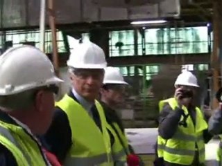 Déplacement de Dominique de Villepin à Denain (59)