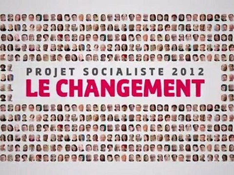 Le changement: projet socialiste 2012