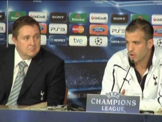 Tottenham, Van der Vaart: "Nessun rimpianto"