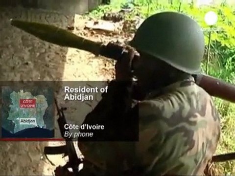Abidjan resident tells euronews of city under siege