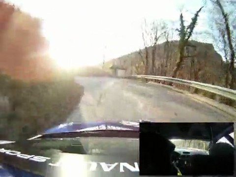 cam embarquee seb lovato rallye de faverges 2011
