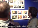 Zack Snyder visite l'expo kubrick à la Cinémathèque