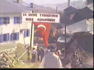 2002 yılı ERZİNCAN valisinin Y. yeniköyde alt yapı açılış progra