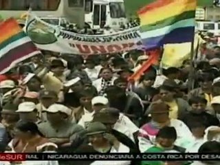 Ecuador, Consulta Popular: indígenas hacen campaña por el