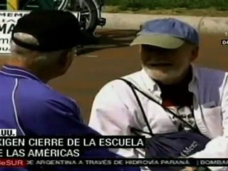 Exigen en EEUU el cierre de la Escuela de las Américas