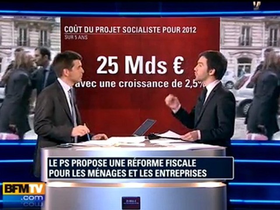 Le programme économique du PS veut reformer la fiscalité des ménages et des entreprises