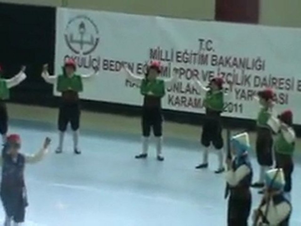 Burdur Gazi İ.Ö.O Minikler Stilize Dal 2011 Bölge 1.si