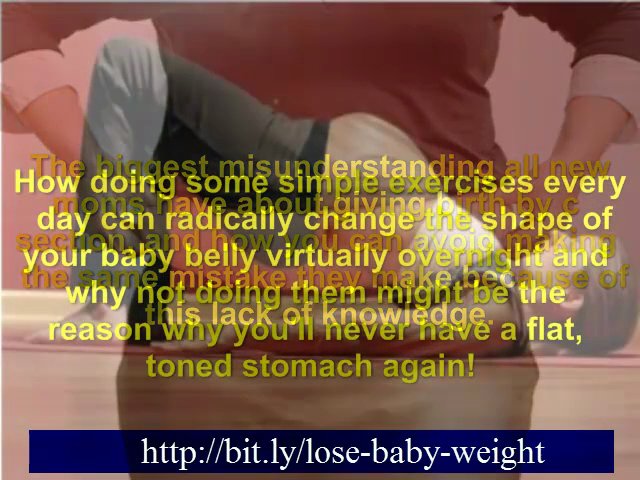 Lose baby weight quickly – How to lose weight after pregnancy fast