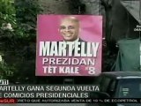 En Haití, Martelly ganó la segunda vuelta electoral