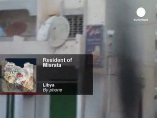 Misrata: no food, no water, just snipers