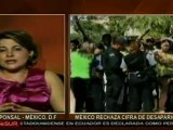 Gobierno mexicano niega las altas cifras de desaparecidos