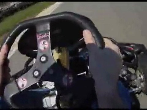 Caméra embarquée Karting La Sarrée