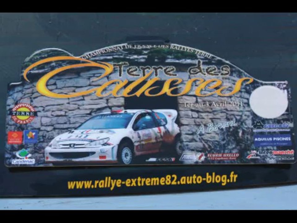 rallye terre des causses 2011  1er partie