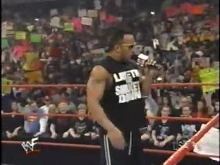 The Rock promo, DX attacks the Rock (RAW 11.1.1999)