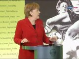Almanya Kadın Milli Takımı'na Merkel ziyareti