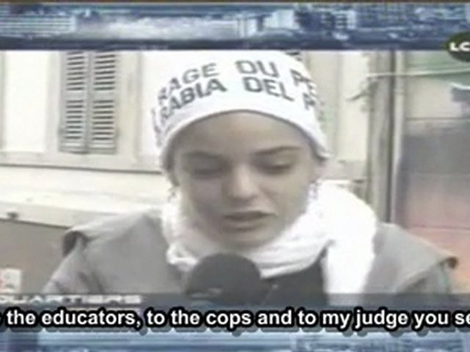 Keny Arkana interview LCM le 14 dec 2007 aux Docks des Suds english subtitles