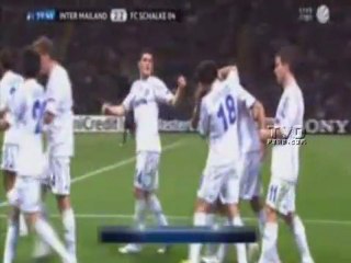 Schalke 04 de Alemania goleó de visita 5-2 al Inter de Milán