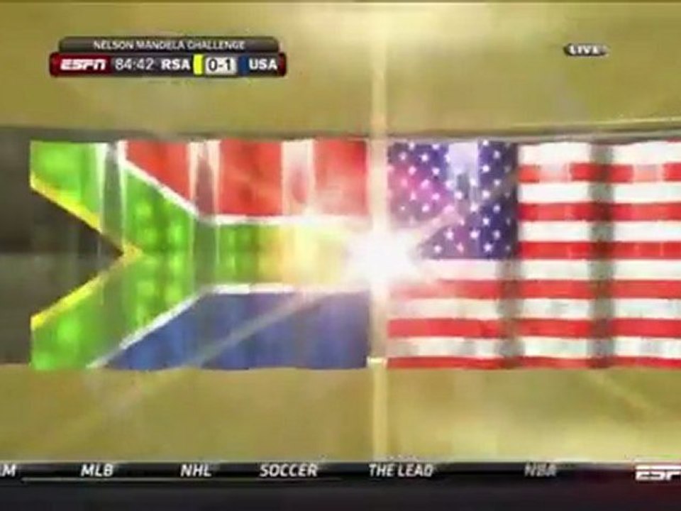 Soccer replay - US MNT 1, RSA 0 - Juan Agudelo Goal