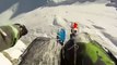 Skiing Cliff Jump with Jamie Pierre