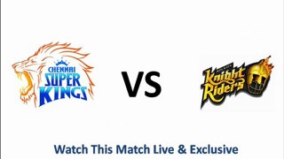 Chennai Super Kings Vs Kolkata Knight Traders 2011 IPL Live Streaming Online