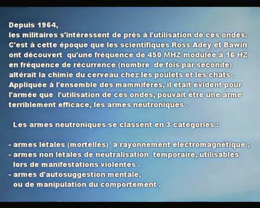 CHEMTRAILS LA VERITE SVP