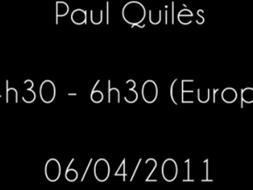 Paul Quilès - Europe1 - 06/04/11