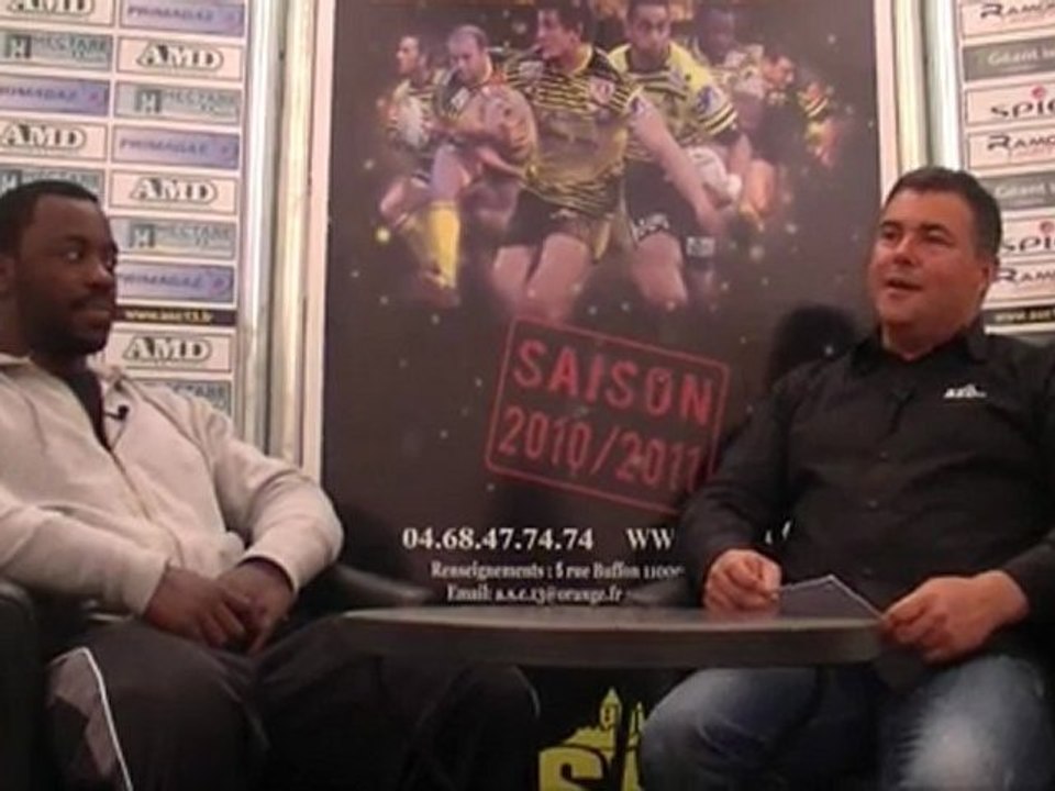 Canal 13 avec Romaric Bemba, pilier de l’ASC XIII. La passion du ballon ovale !