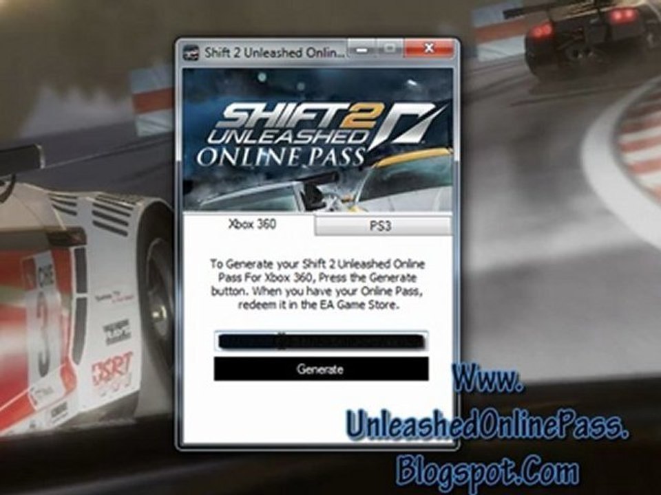 Get Free Need For Speed Shift 2 Unleashed Online Pass