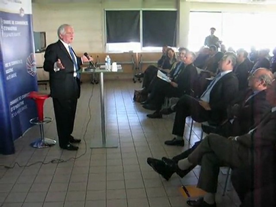 Visite du médiateur de la sous-traitance à Cluses (Haute-Savoie)