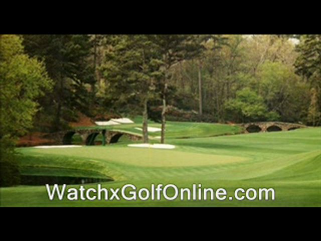 watch golf Master Tournament 2011 Championship live online