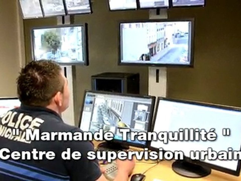 Marmande Centre de supervision urbain
