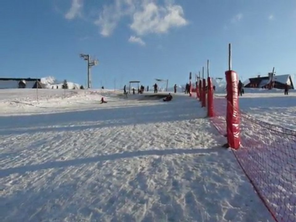 Luge avec Papa