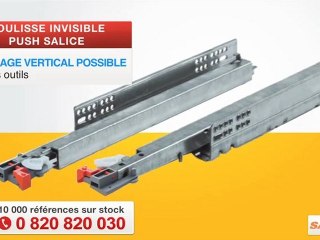 Coulisse invisible Push salice