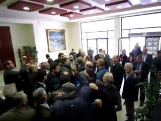 Αποδοκιμασίες Καστανίδη στο Μεσολόγγι