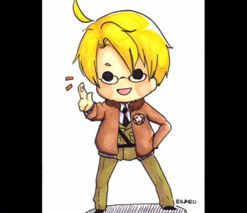 Hetalia - USA  - Marukaite Chikyuu