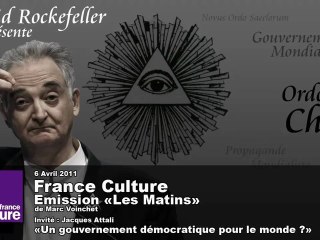 France Culture - Jacques Attali pour une Gouvernance Mondiale - 1sur2