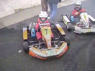 Course de karting à Chatillon 2011