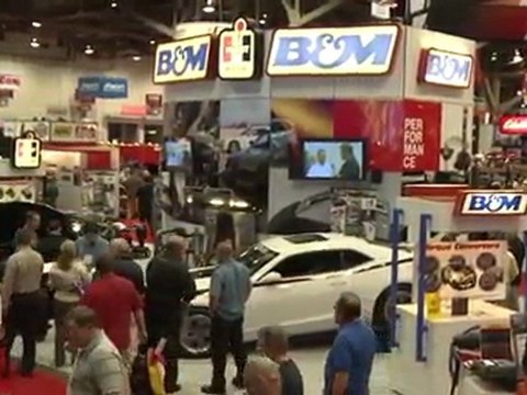 Chevy Camaro SEMA Display - Courtesy Chevrolet Phoenix