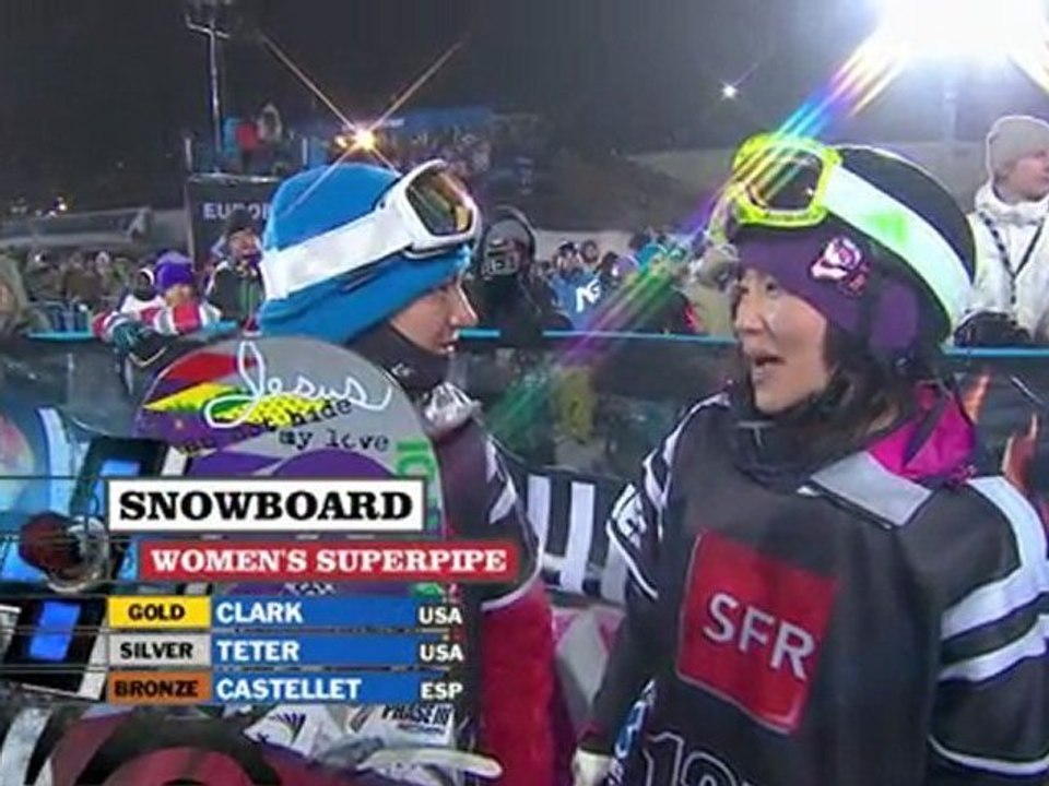 Winter X Games EU - Snowboard Superpipe Kelly Clark