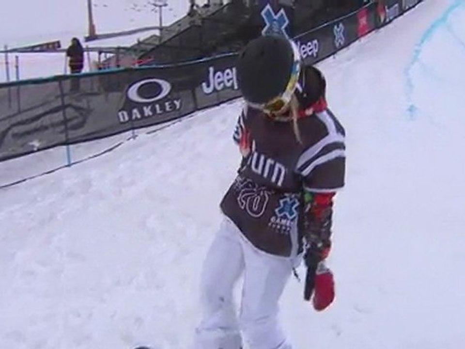 Winter X Games EU - Snowboard Superpipe Hannah Teter