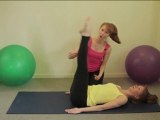 How to Do Pilates Corkscrew Exercise - Women's Fitness